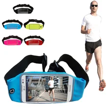 Universal 4 5 6 0 Sport Waist Bag Screen Touching Waterproof Running Belt Pouch Mobile Phone