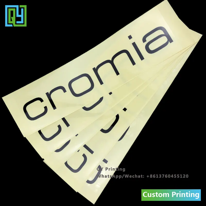 100pcs 280x80mm 사용자 정의 인쇄 럭셔리 레이블 세제 화장품 포장 인감 투명 스티커에 대 한 투명 한 레이블