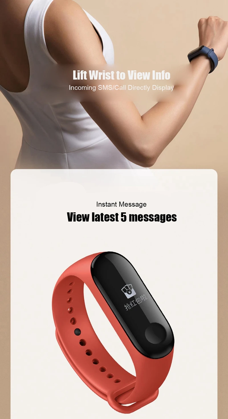 Xiaomi Mi-браслет с 4 модулями NFC, фитнес-браслет, глобальная версия, 125 мА/ч, 5 АТМ, Bluetooth, 5,0, AI, Контроль Пульса