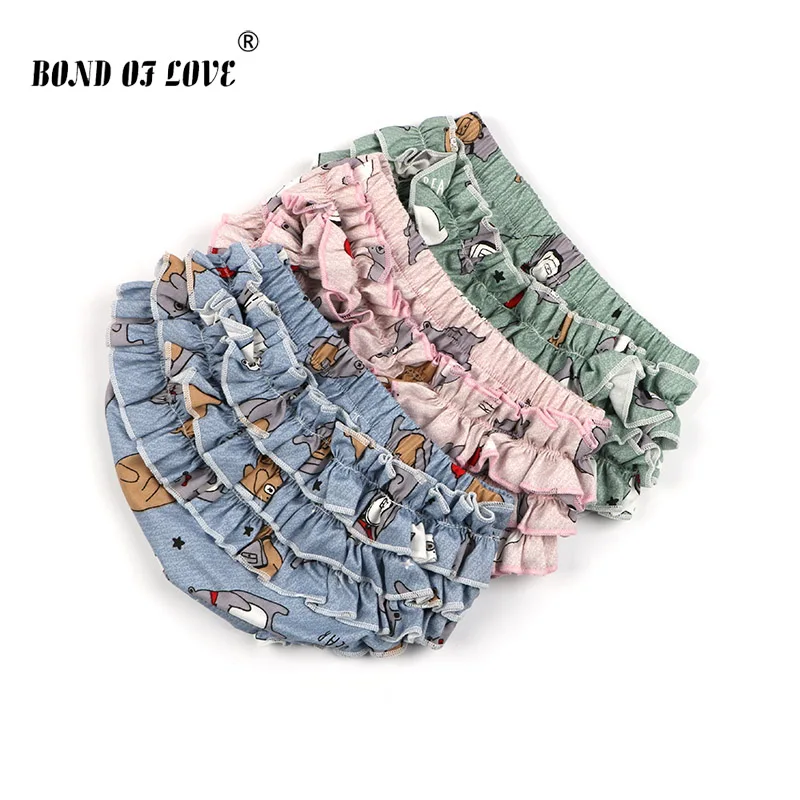 

Baby's Summer Floral Cotton Bloomers Toddler Infant Little Girls PP Shorts Newborn Beach Panties Cartoon Print For Baby Clothing