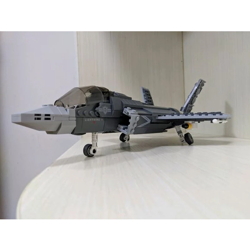 F35 боевик на поле битвы военные строительные блоки совместимые с 1ed армейским