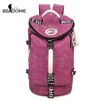 

Women Gym Bag Fitness Training Rucksack Bucket Cylinder Handbag Men Travel Sports Bolsa Sac De Sporttas Deportivo Mujer XA158D