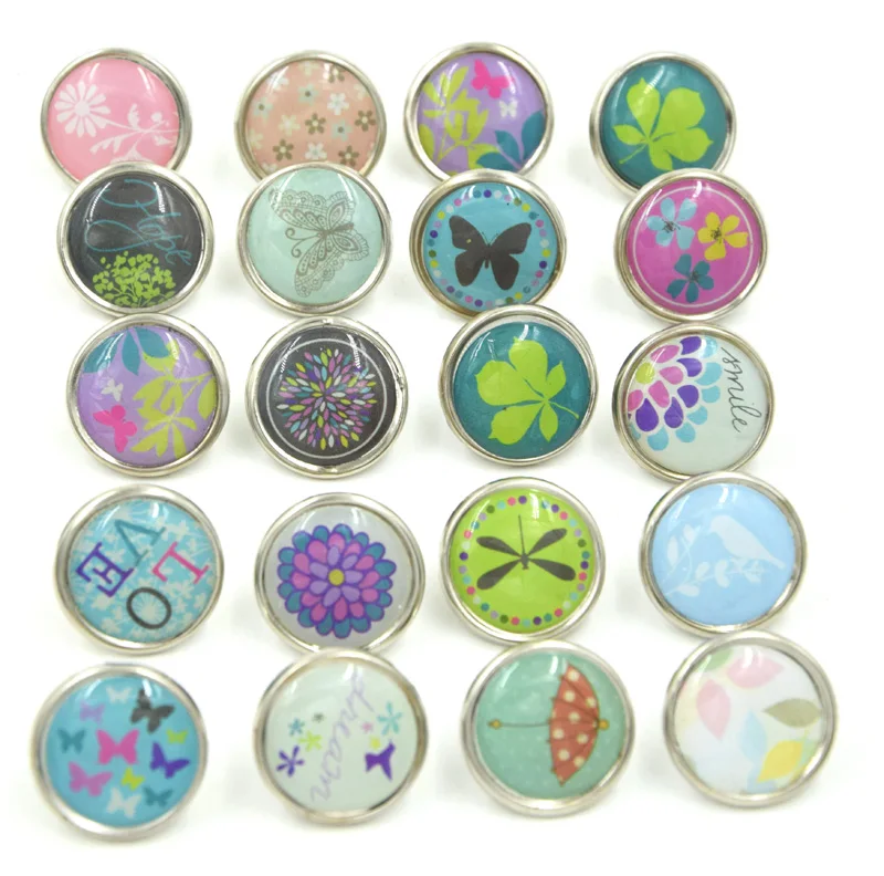 20mm Epoxy Brads For Scrapbook, Scrapbooking Brads DIY Kits Free