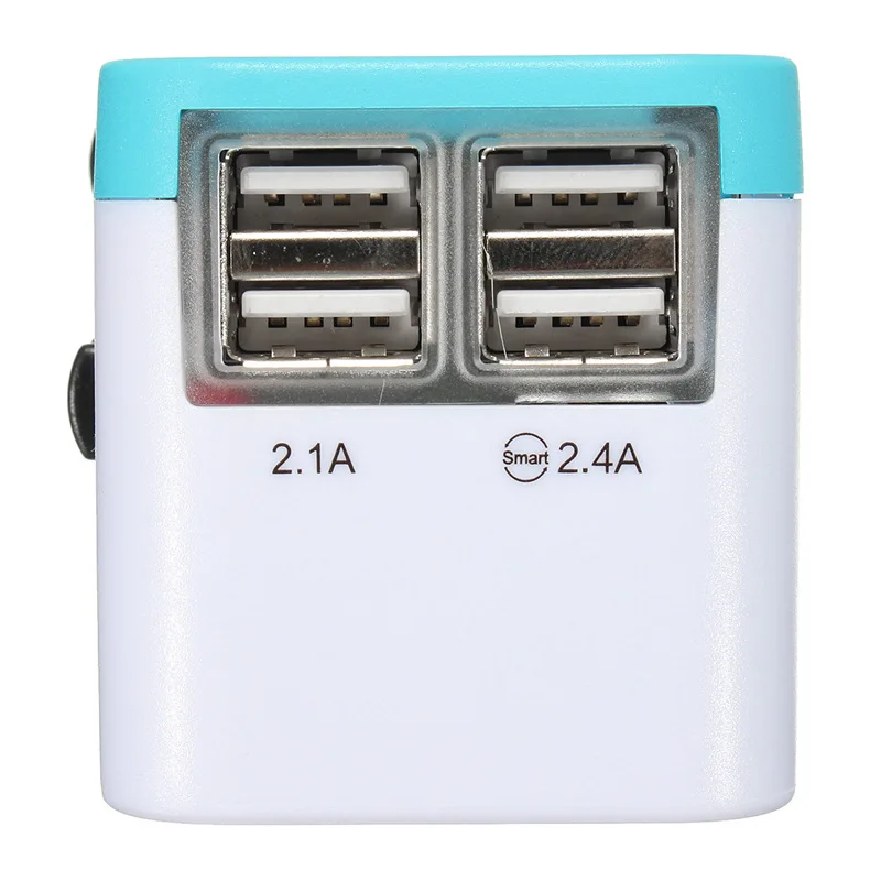 LEORY 4 USB порт AU US UK EU вилка все в одном мире Путешествия AC мощность Международный разъем зарядное устройство, адаптер Универсальный