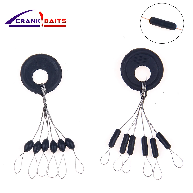 

CRANKBAITS New 10 Group 60PCS Fishing Tackle Resistance Space Beans Not to Hurt The Line Vertical Beans Fishing AccessoriesYB156