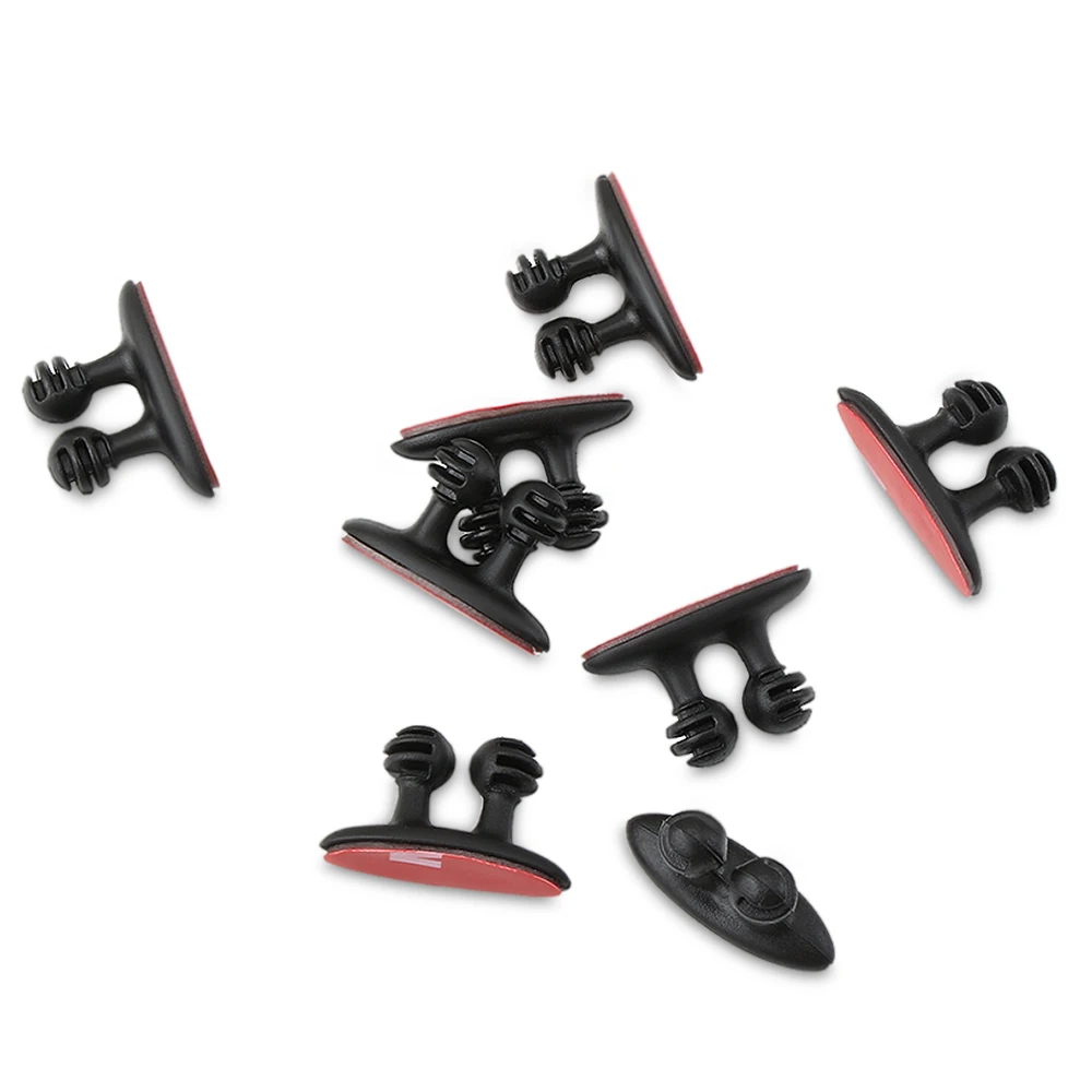 

8pcs Car Wire Clip Stickers for Mitsubishi Asx Lancer 10 9 Outlander EX Pajero Sport Eclipse Carisma Galant Grandis Colt