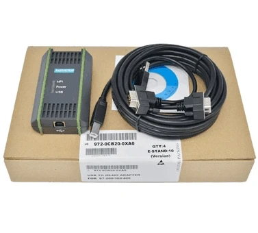 

Top-rated Chip version 6ES7 972-0cb20-0xa0 PC Adapter USB PLC Programming Cable For S7-200/300/400 PPI/MPI/DP
