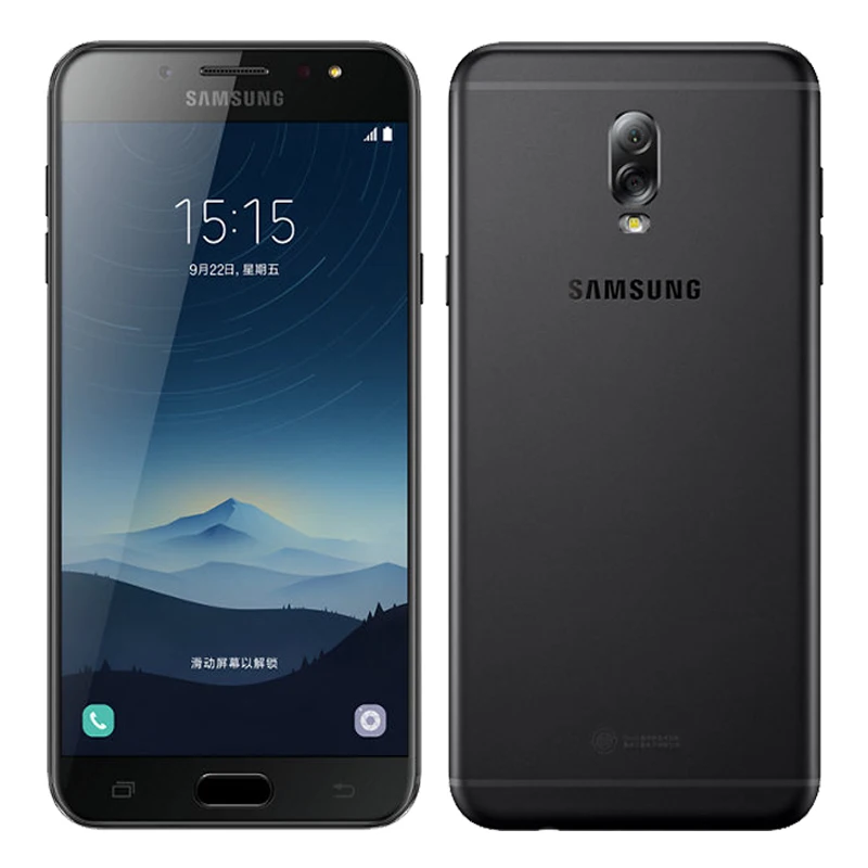Открыл samsung Galaxy C8 SM C7100 4G Оперативная память 64G Встроенная 16.0MP Фронтальная камера