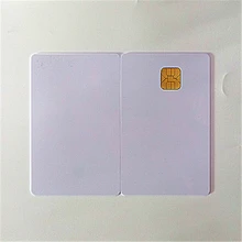 200 шт. высокое качество ISO7816 Fudan4442 чип ПВХ Контактная смарт-карта
