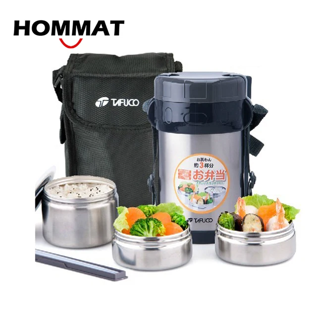 High Quality Stainless Steel Japanese Thermo Lunch Box w