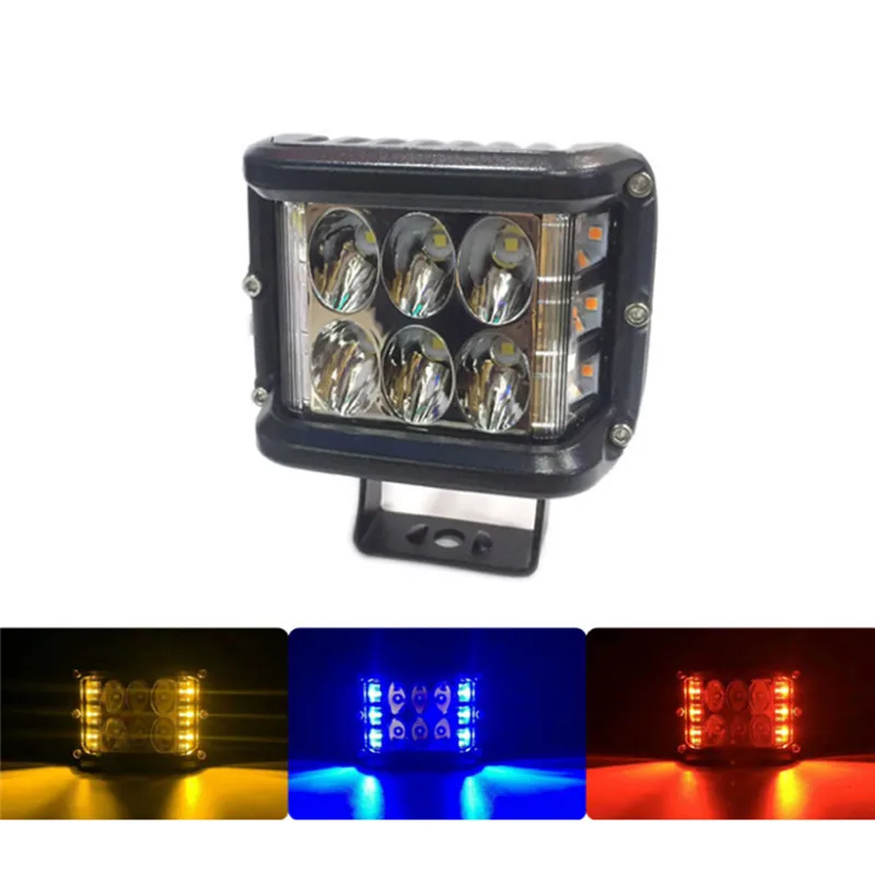 

10 Flashing 12LED Bar Mode 12V LED Strobe Caution Light Car Emergency Beacon Light
