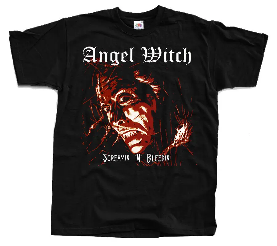 Реплика ангела ведьмы Винча n' Bleedin' Футболка (черный) S 5XL 100% хлопковая футболка