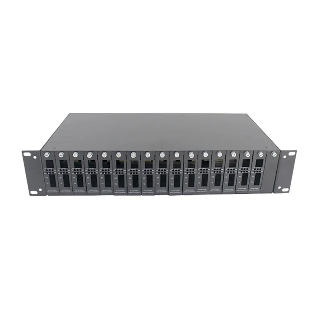 

2U-16 slot optical transceiver power supply rack plug-in transceiver management power box rack