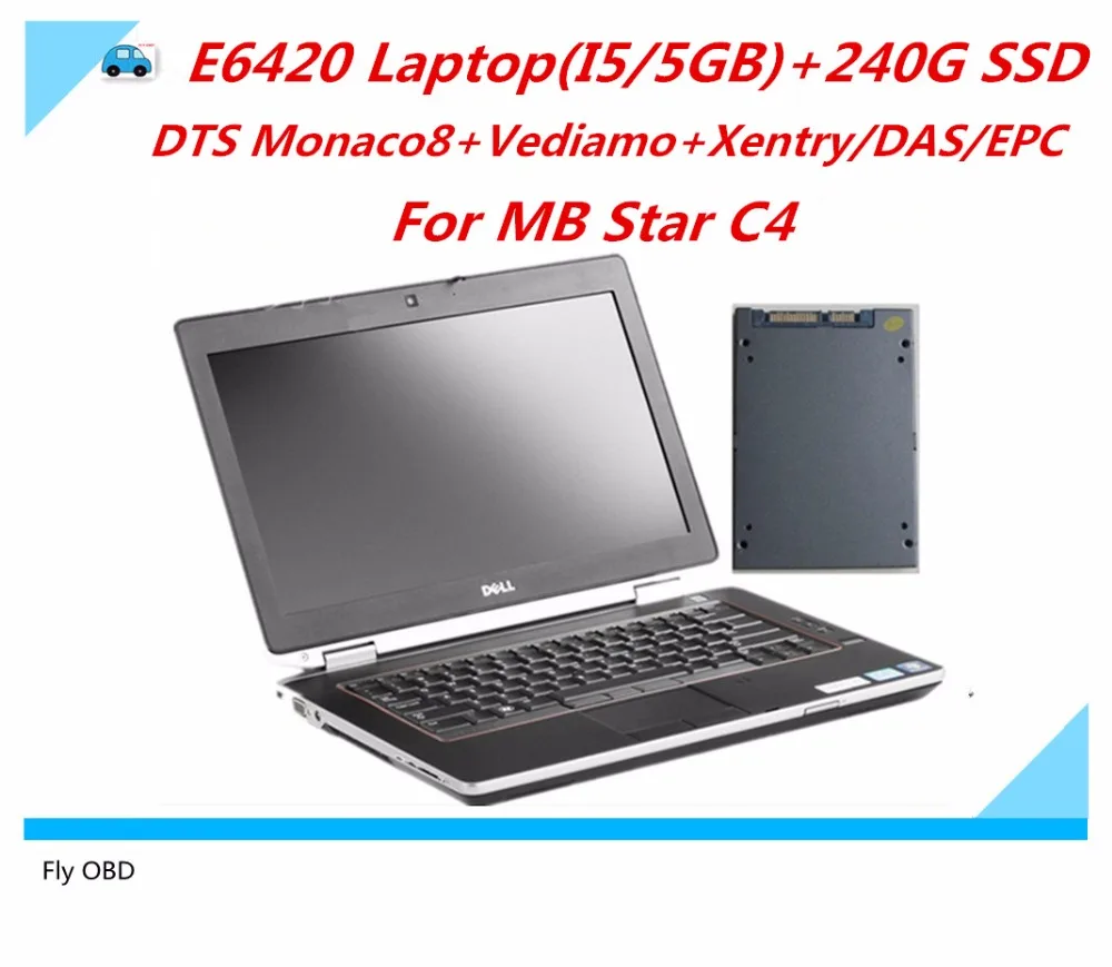 Prix pour 2017 E6420 Ordinateur Portable (I5 4 GB) + SSD DTS Monaco 8 + Vediamo + Xentry + DAS + EPC Complète super ingénieur avec Win7 Système 64-bit pour MB Étoile C4 Prix pour 2017 E6420 Ordinateur Portable (I5 4 GB) + SSD DTS Monaco 8 + Vediamo + Xentry + DAS + EPC Complète super ingénieur avec Win7 Système 64-bit pour MB Étoile C4