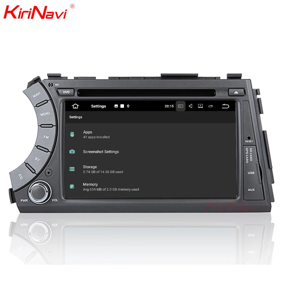 Discount KiriNavi Android 7 1 Car DVD For Ssang Yong SsangYong Kyron / Actyon Sports 2005-2013 GPS Radio Stereo multimedia WIFI 3G sw bt 5