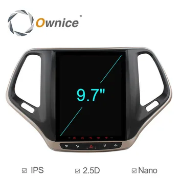 

Tesla Style 9.7" Octa Core Android 6.0 Car DVD Player For Jeep Cherokee Compass 2014 2015 2016 2017 Radio 2.5D IPS 4G GPS Stereo