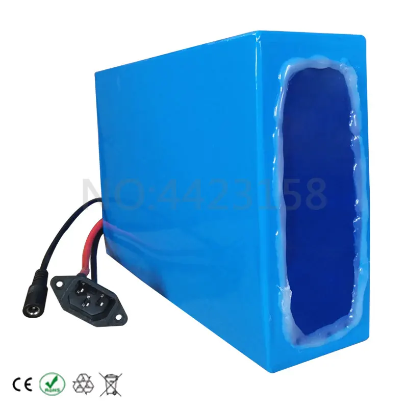 Литиевая батарея 48v 25Ah 2000W с 5А зарядным устройством встроенный 50A BMS Электрический