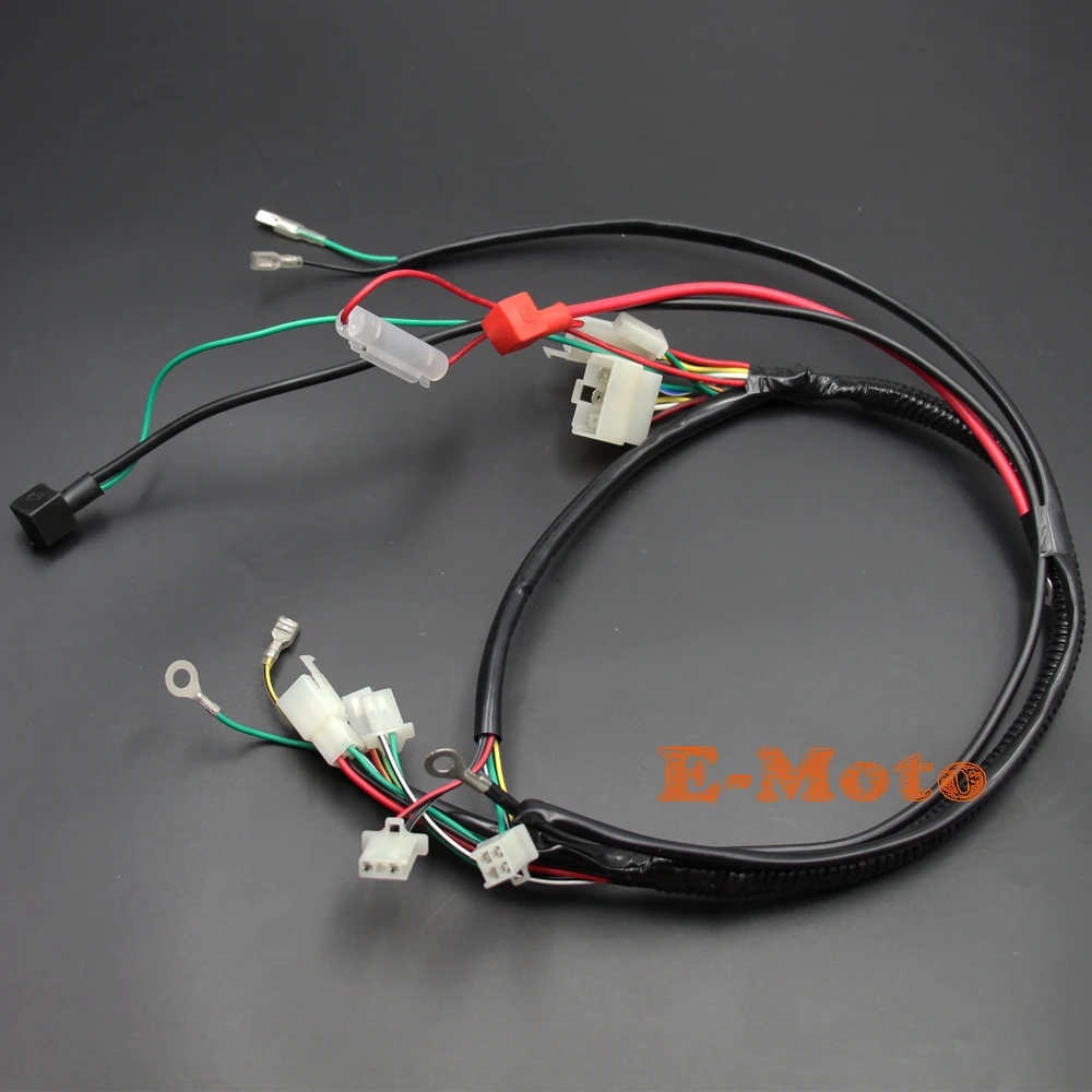 YX 150CC 200cc Kick & Electric Start двигатель жгут проводов ткацкий станок велосипед грязи