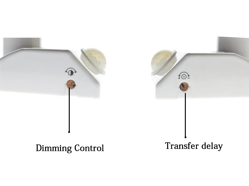 Индукция человеческого тела E27 держатель с автоматическим корпусом инфракрасный ИК-датчик PIR детектор движения регулируемое время и чувствительность