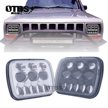 

OTBS 69W Led Headlights 5X7" 6X7 Inch Led 4X4 Car headlamp For Jeep Cherokee XJ Trucks Offroad