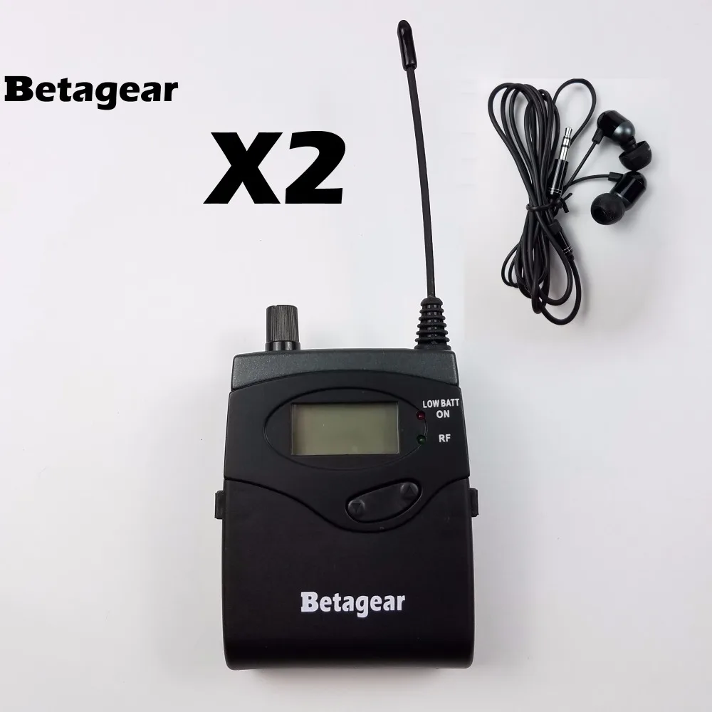 Betagear SR2050 IEM сценический монитор 2 приемника беспроводная студийная запись