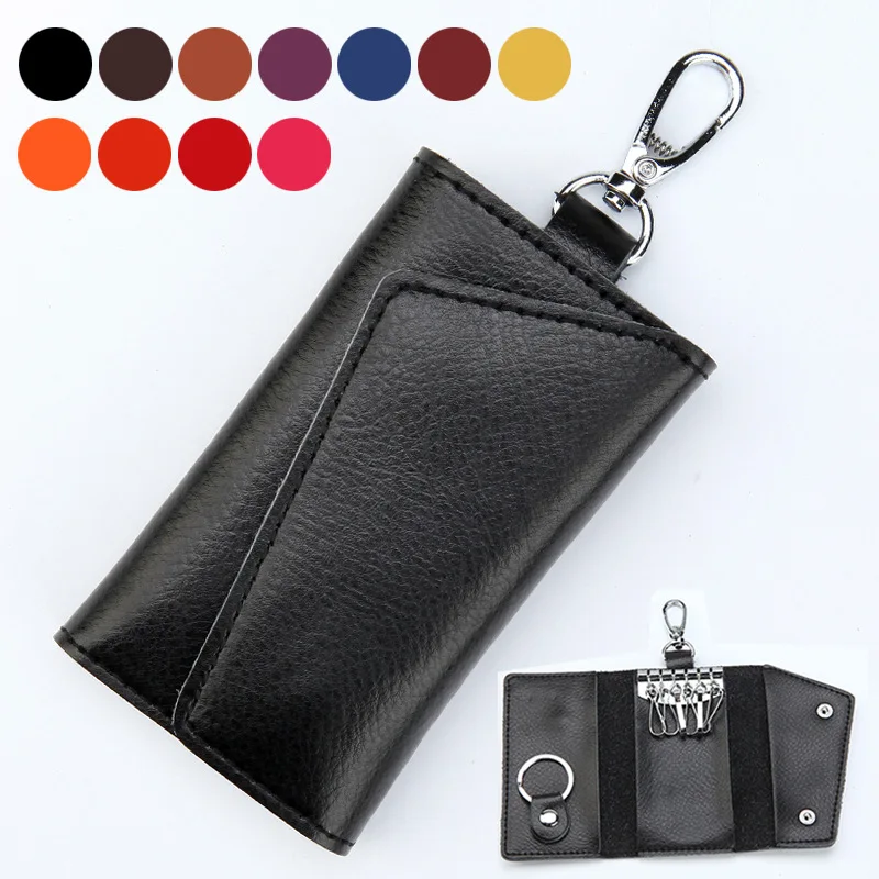 Buy Fashion lady Key Holder Wallet Genuine Leather