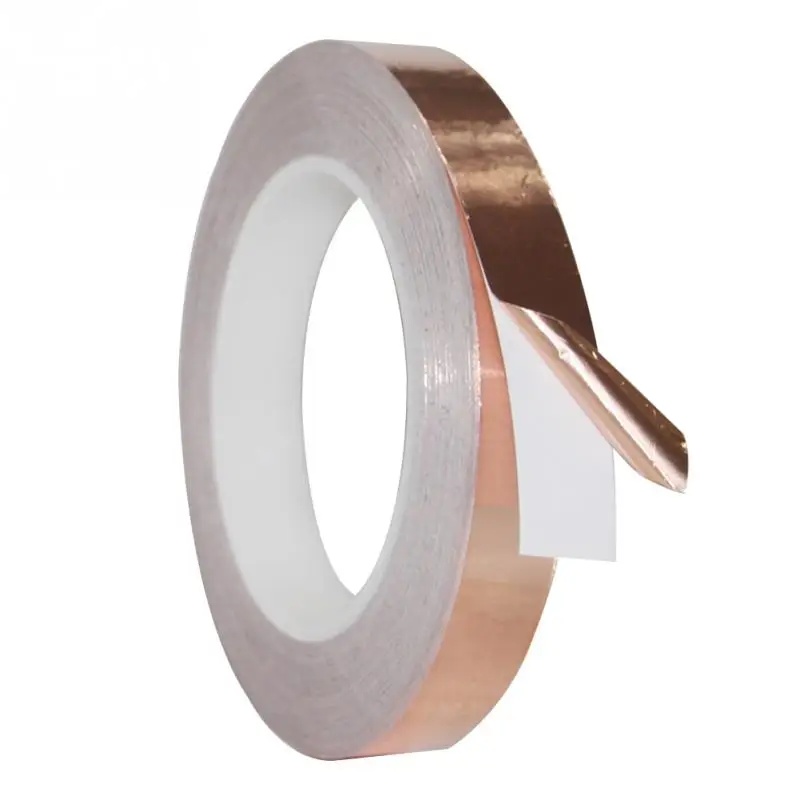 

New CU material Single Sided Copper Foil Tape Conductive adhesive Copper Foil High Temperature Heat Insulation