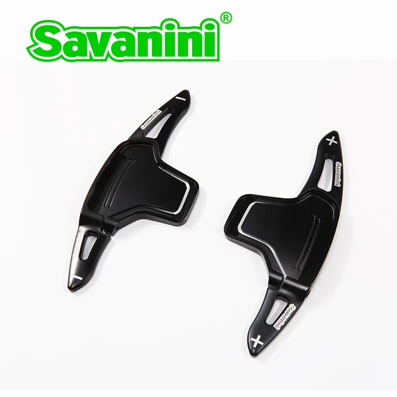 Savanini алюминиевый руль DSG Shift Paddle Shifter расширение для Kia K5 Optima() Sorento Авто Стайлинг - Цвет: Черный
