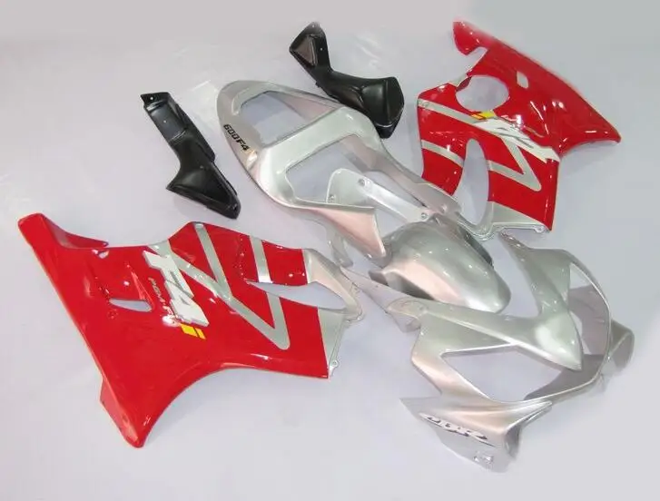 

New Bodywork ABS fairings Kits Fit for HONDA Injection molded CBR 600 F4i FS 01 02 03 CBR600 2001 2002 2003 custom red sliver