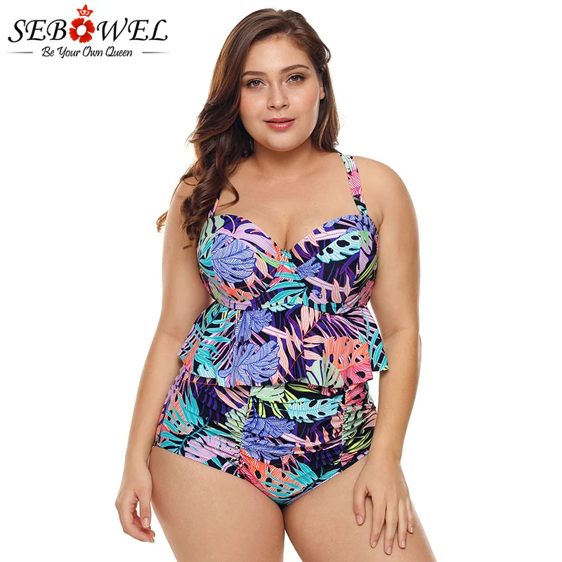 Plus-Size-Tropical-Print-Ruffle-Two-Piece-Swimwear-LC410756-1-1 