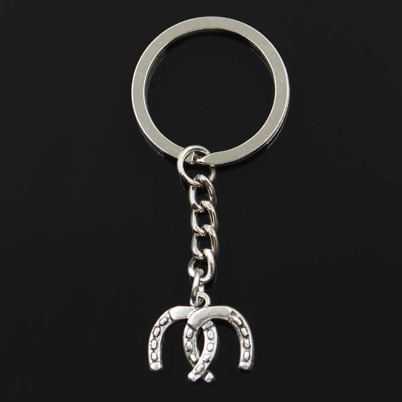 Брелок для ключей Lucky Horsehoe Horse кулон 17x20 мм брелок 30 серебристый цвет мужской подарок автомобиля сувениры