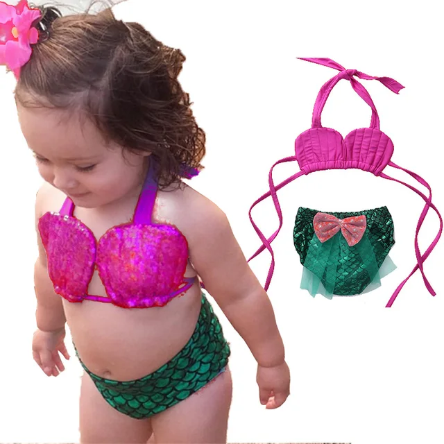girls mermaid swimming costume