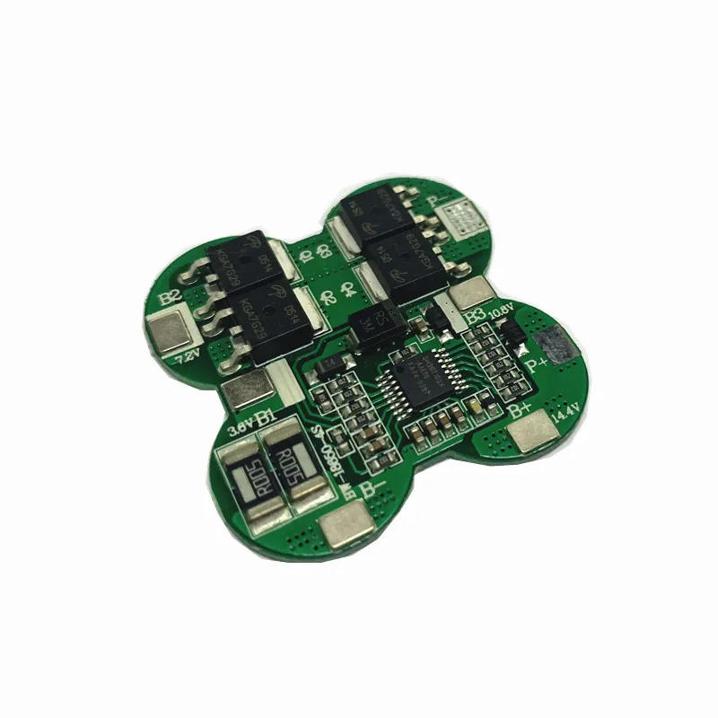 Фонарь 14 8 в/16 в 20A пиковая плата защиты литий ионной батареи BMS PCM bms pcm для литиевой