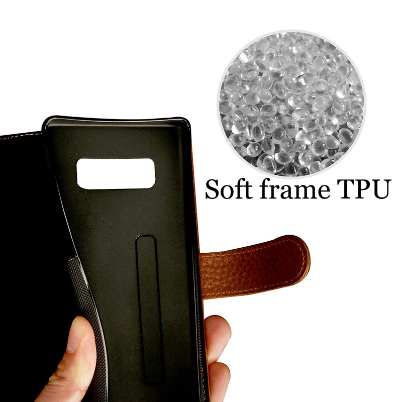 Pierre Cardin Flip Genuine Leather Phone Case For
