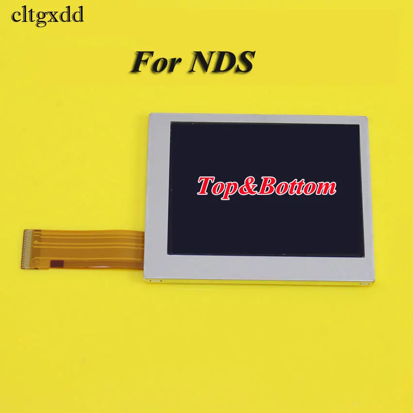 Cltgxdd 1 шт. Верхняя Нижняя ЖК дисплей для nintendo DS NDS игровая консоль экран s|Запасные