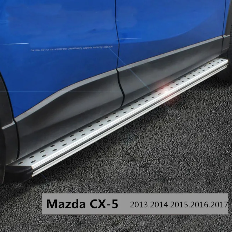 Для Mazda CX 5 CX5 2013.2014.2015.2016.2017 ходовые доски боковые ступенчатые педали высокого