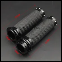 Мотоциклетный алюминиевый руль для Harley электронная модель ручки для мотоциклетного руля черный