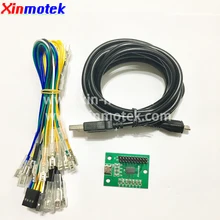 Xinmotek XM-08 один плеер аркадная игра контроллер для PS3 ПК Android Raspberry Pi, Нулевая задержка USB энкодер, JAMMA MAME машина