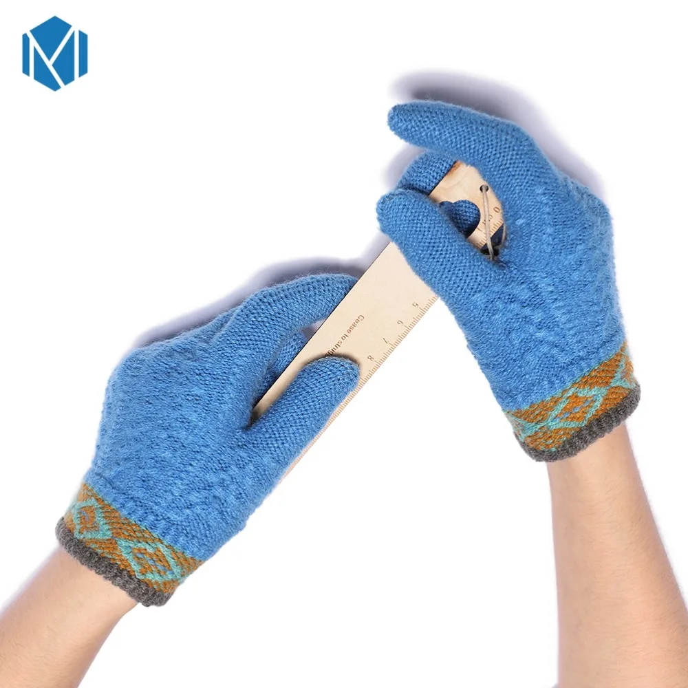 

Miya Mona Warm Knitted Girls Gloves Cycling Kids Winter Mittens Children Guantes Cotton Warm Gloves Wrist Boys Luvas De Inverno