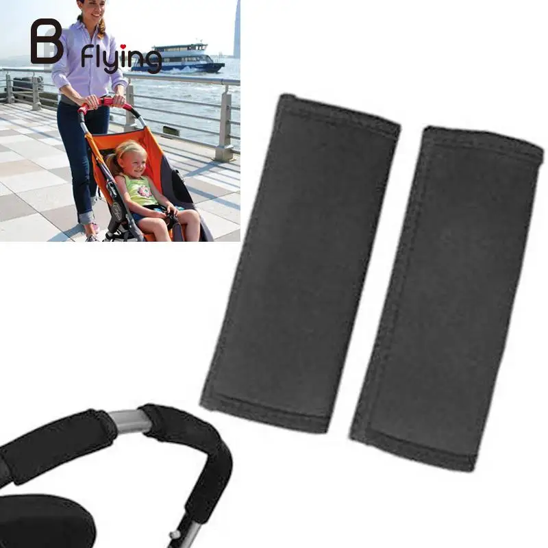 

2PCS/Lot Baby Stroller Armrest Protective Case Cover Kids Pushchair Pram Grip Handle Protector Non-slip Stroller Accessories