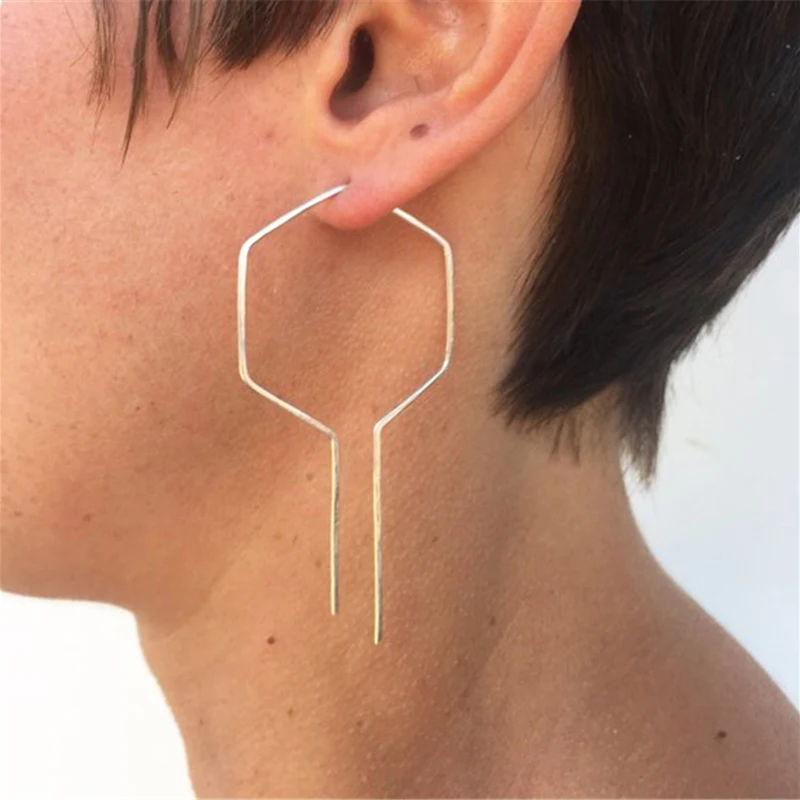 

Gold Big Hoop Earrings Gold Filled/925 Silver Jewelry Customize Boho Orecchini Oorbellen Pendientes Earrings for Women Brincos