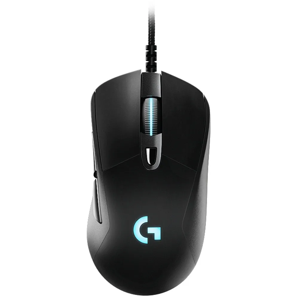 

G403 Wired Mouse Portable 12000DPI 6 Keys Programmable Gaming RGB Mouse For Laptop Game Player #T30G