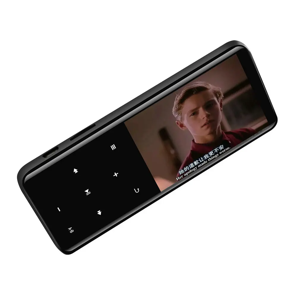 Mp4 плеер портативный Bluetooth 4 0 MP3 Multi Media MP Slim 2 дюйма сенсорный экран FM Радио Видео Hi Fi