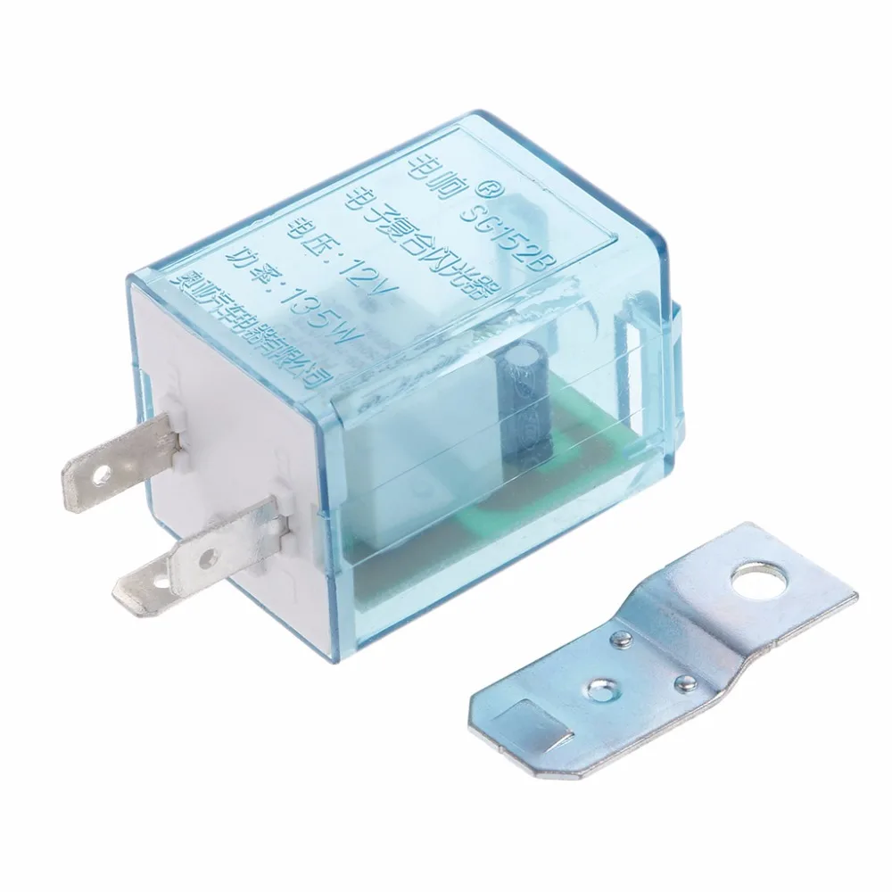 12V 3 Pin Electronic Flasher Relay Fix LED Turn Signal Light Indicatior