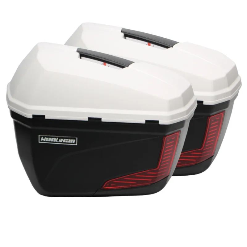 

Motorcycle box side box 23L Upturn and open