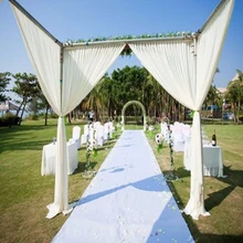 MHAIXM новейший ковер для празднования свадьбы, вечеринки, коврик для прохода, украшения, красочный белый нетканый коврик, ширина 1 м