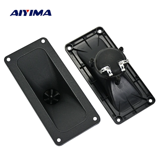 Aiyima 2pcs Tweeters Speaker 146*67MM Piezoelectric Tweeter Loudspeaker 150W Ceramic Buzzer Treble Square DIY Audio Speakers