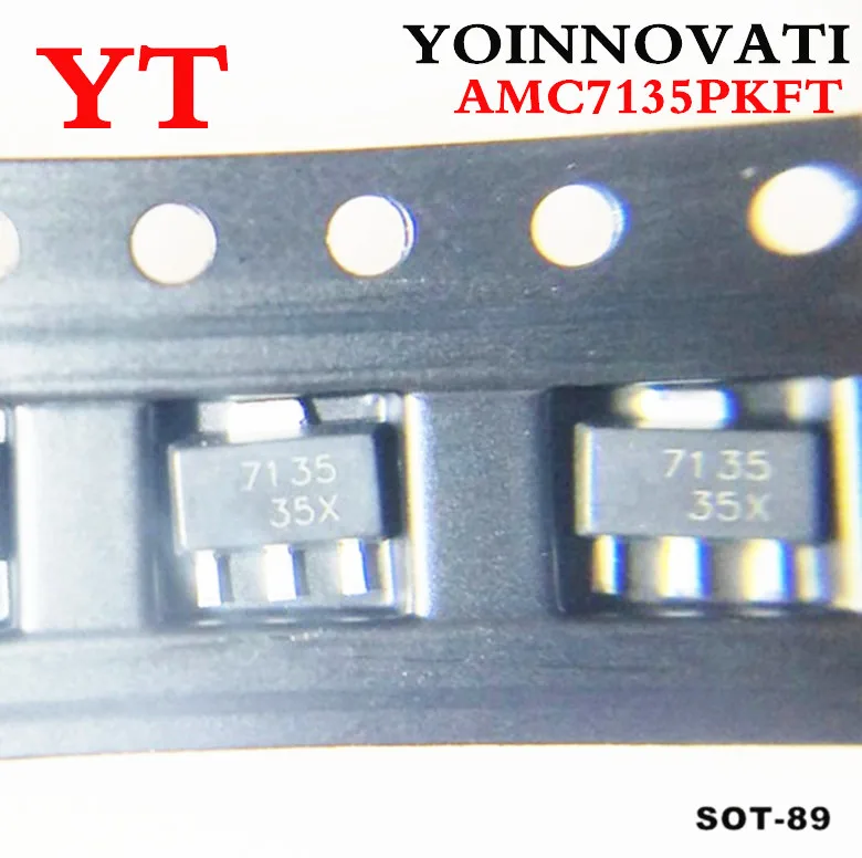 100 шт. AMC7135PKFT AMC7135 SOT89 SOT новый оригинальный светодиодный драйвер питания 89|chip led|chip