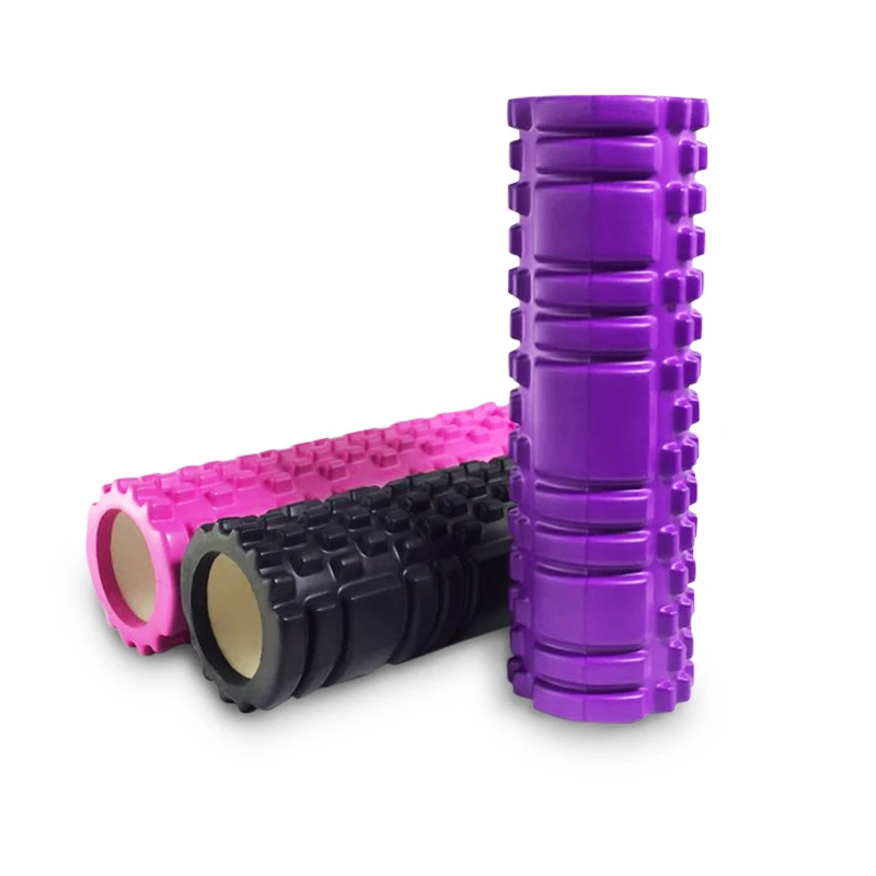 

Pilates Yoga Foam Roller 30*10CM High Density Floating Point Yoga Block EVA Top + PVC/ABS Tube Fitness Roller Pilates Equipment