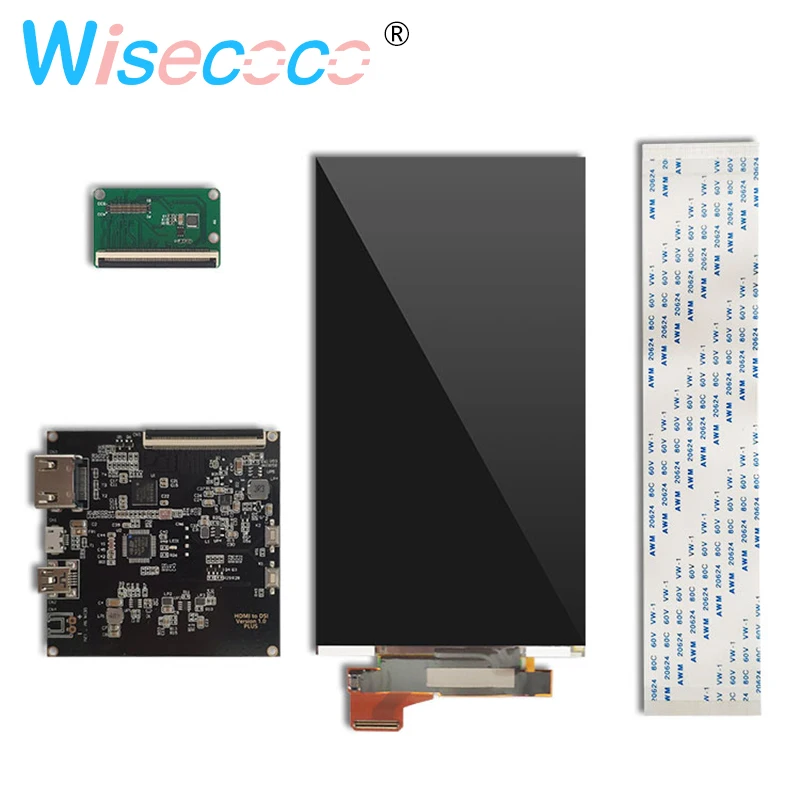  5.5 inch 4k lcd screen 3840*2160 Resolution Panel Lcd Display With Hdmi To Mipi For VR 2018 And Hmd